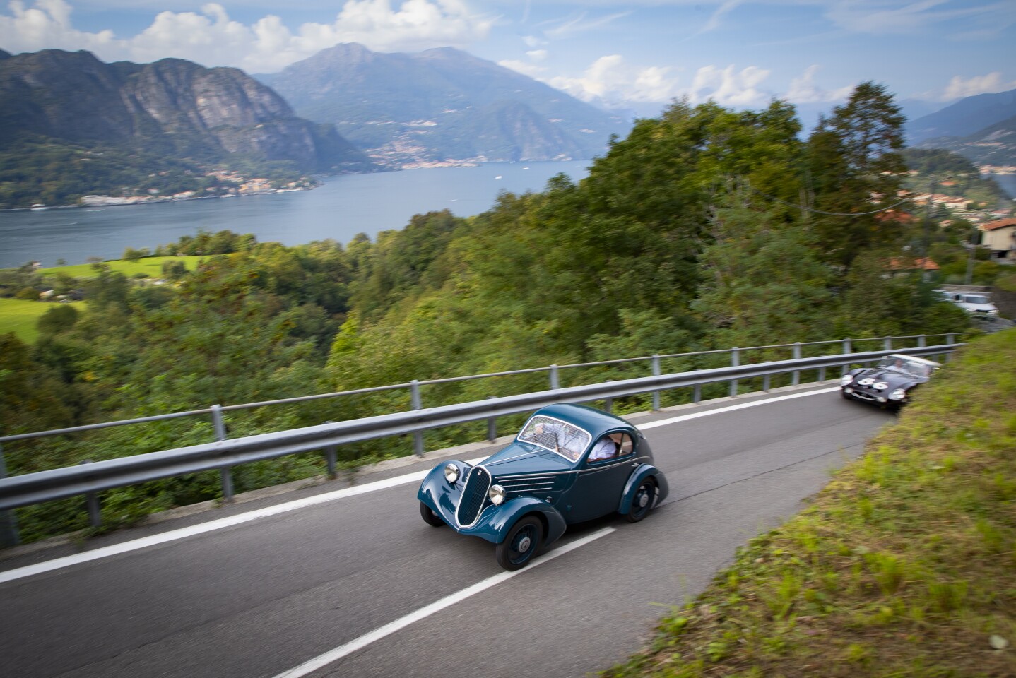 The Trofeo BMW Group Classic is awarded each year to the most sensitive restoration and in 2021 it went to the 1935 Fiat 508 CS ”Balilla Aerodinamica“ Coupé of Mark Geessink (NL).