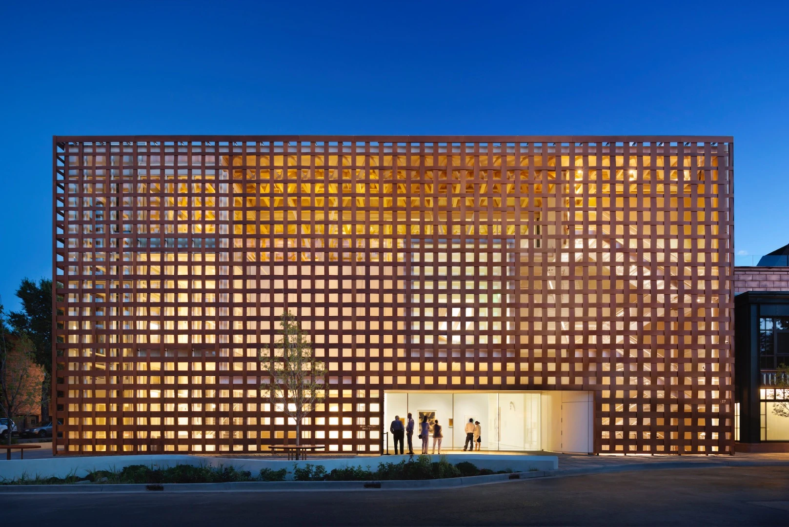 The Aspen Art Museum was designed by the always-compelling Shigeru Ban Architects