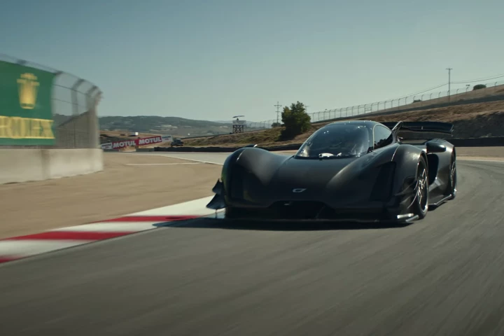 The Czinger 21C hybrid hypercar has beaten the McLaren Senna's production car lap record around Laguna Seca by more than two seconds