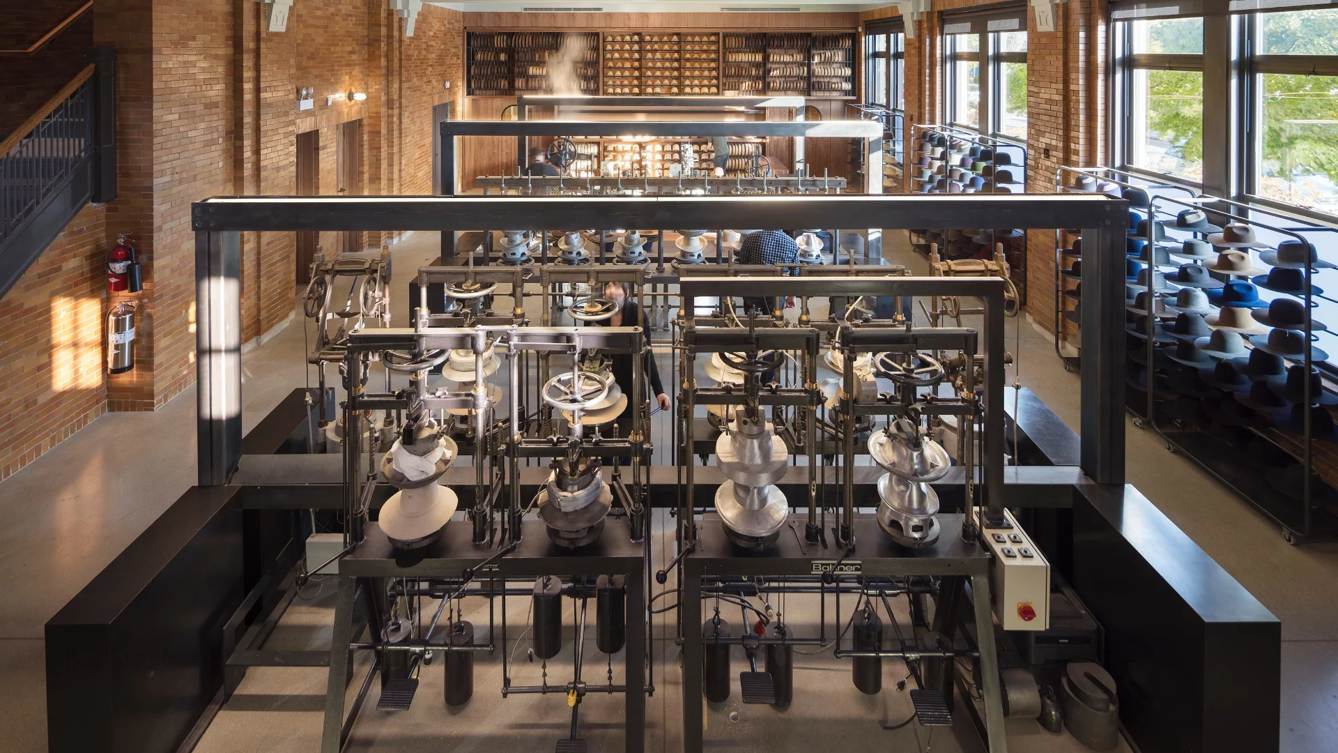 In a nice touch, SOM preserved the Chicago Fire Department plaque and porthole windows fill the original fireman’s pole openings