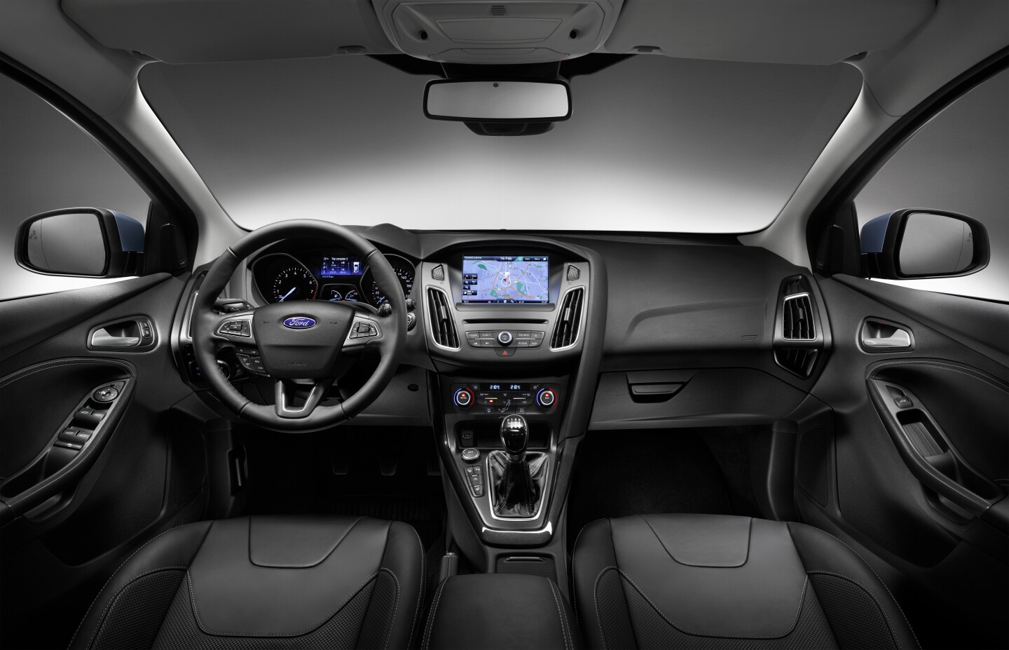 The 2015 Ford Focus dash