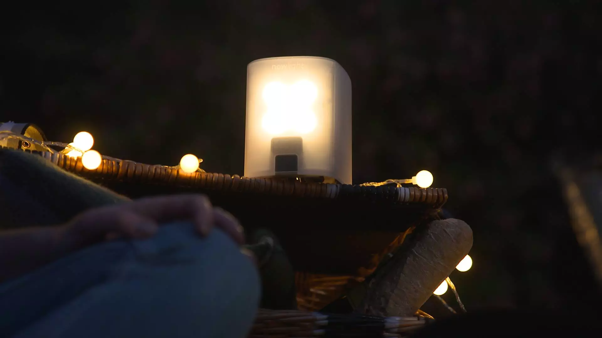 Want more lights than the NowLight + four SatLights — plug in a USB light strand