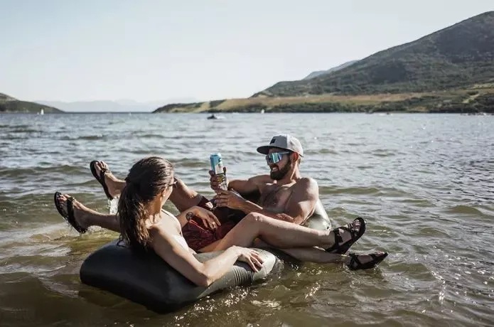 The Rapid Raft is built to handle up to 400 lb