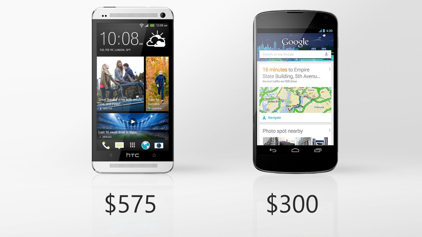 The Nexus 4 is a steal off-contract