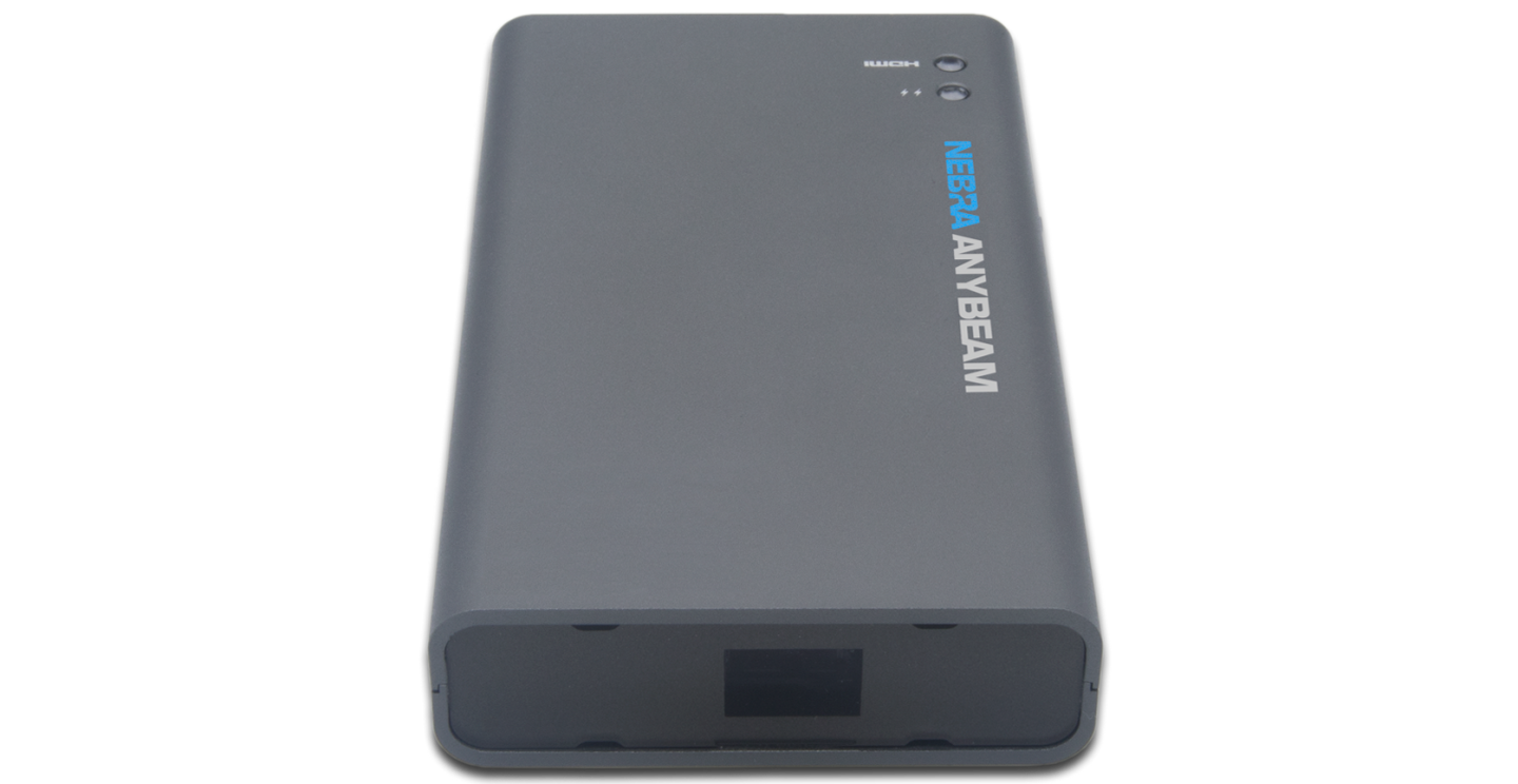 The MEMS laser projection module can throw a 720p resolution image at up to 150 inches