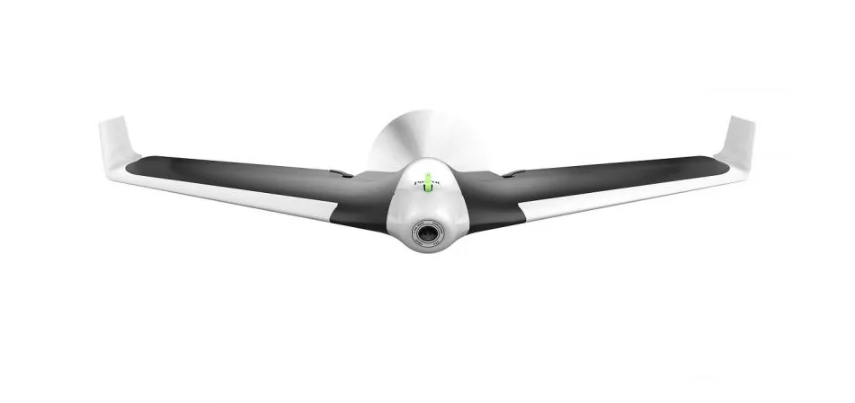 The Disco drone is crafted from expanded polypropylene and can fly for 45 minutes at time