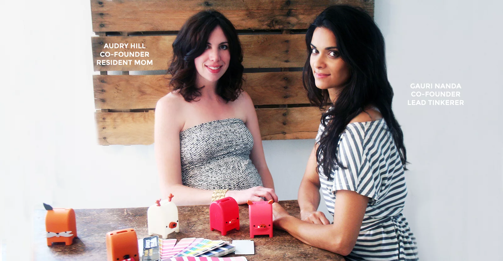 Audry Hill and Gauri Nanda, the creators of Toymail (Photo: Toymail Co)