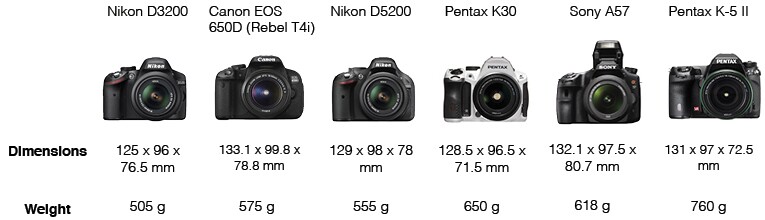 Size and Weight