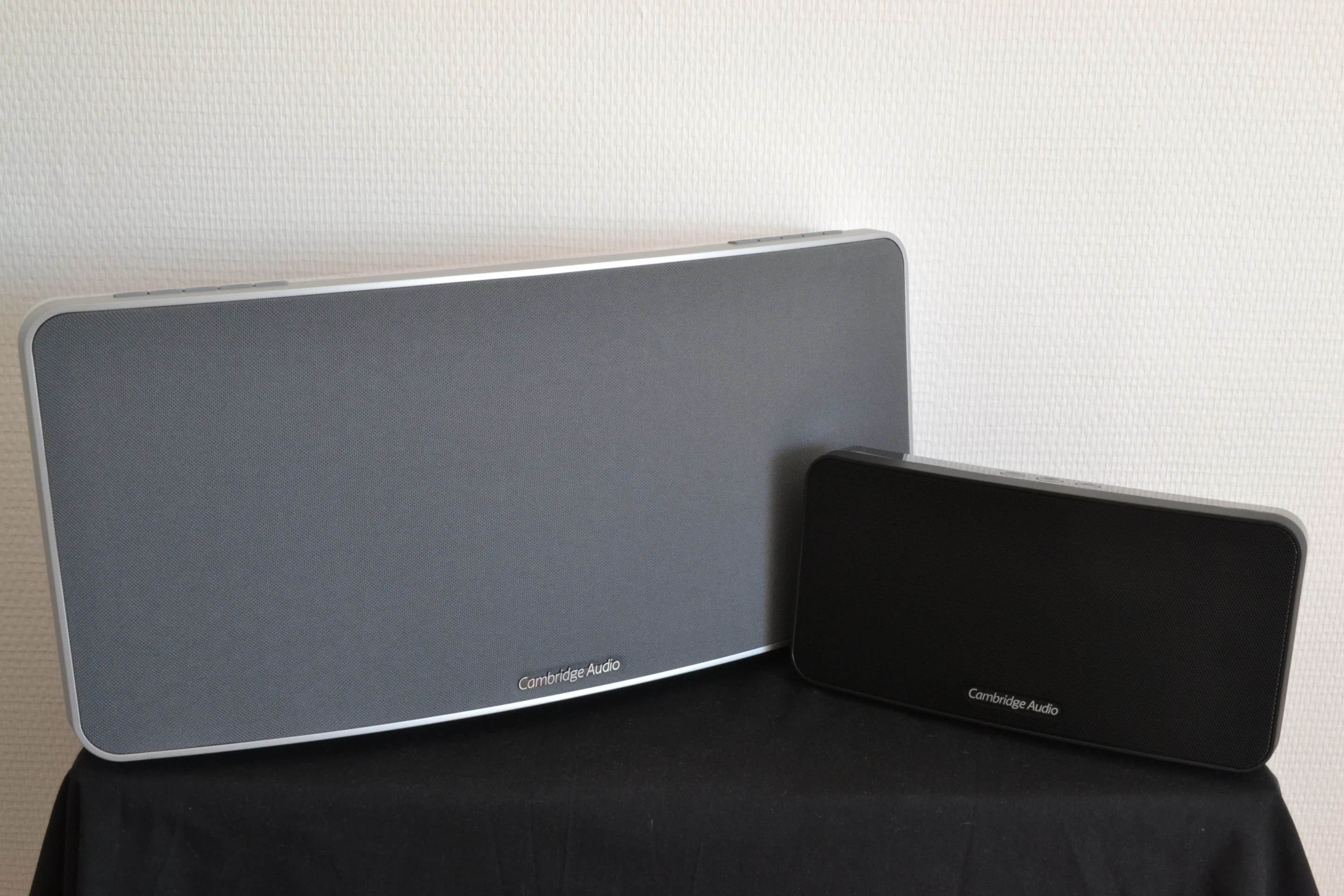 The Minx Air 200 is roughly four times the size of the Minx Go portable Bluetooth speaker