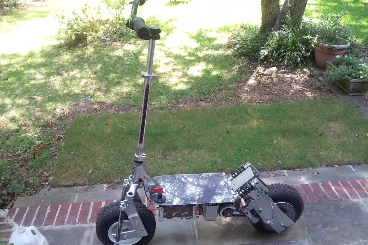 The Katz electric scooter is ready to roll