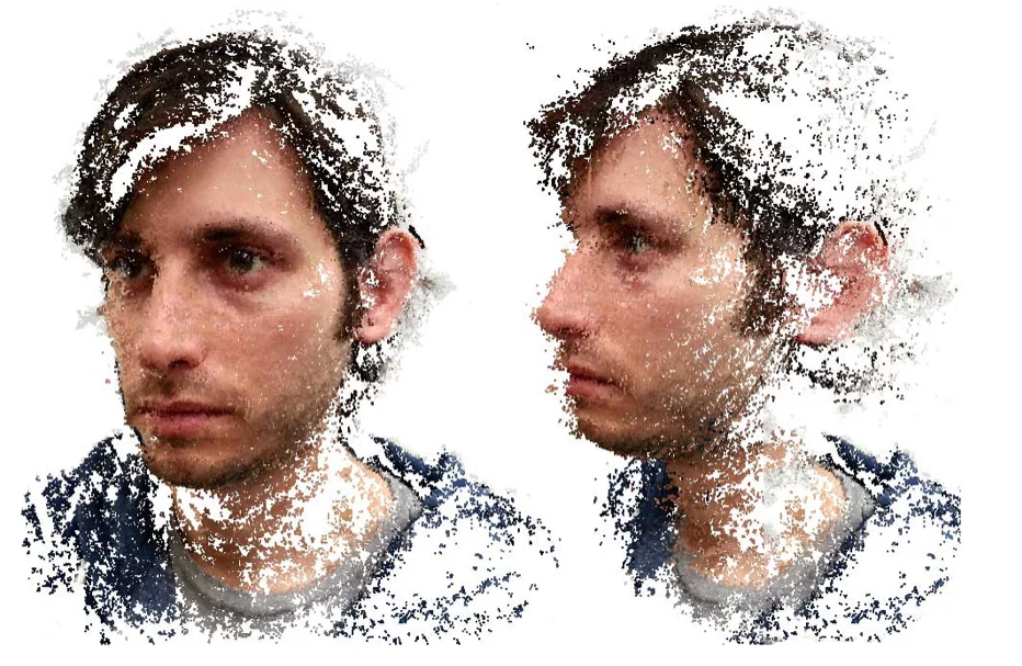 The app can be used to produce 3D portraits