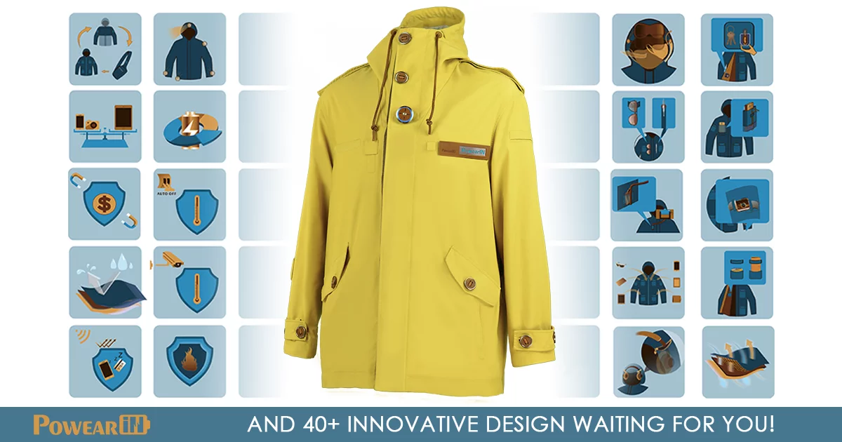 The PowearIN Jacket packs a lot of features – perhaps too many?