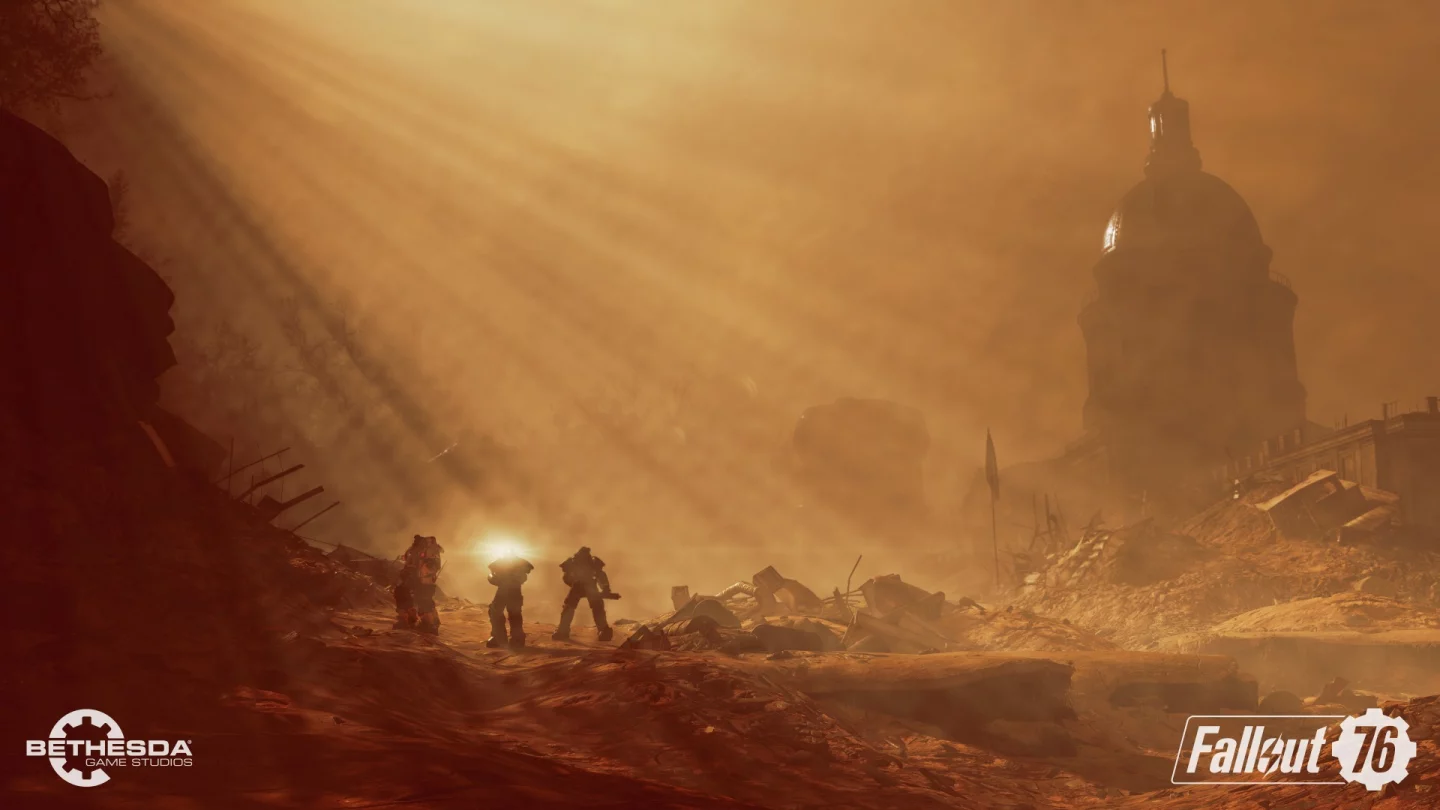 Fallout 76 is the first multiplayer game set in this retro-futuristic post-apocalypse