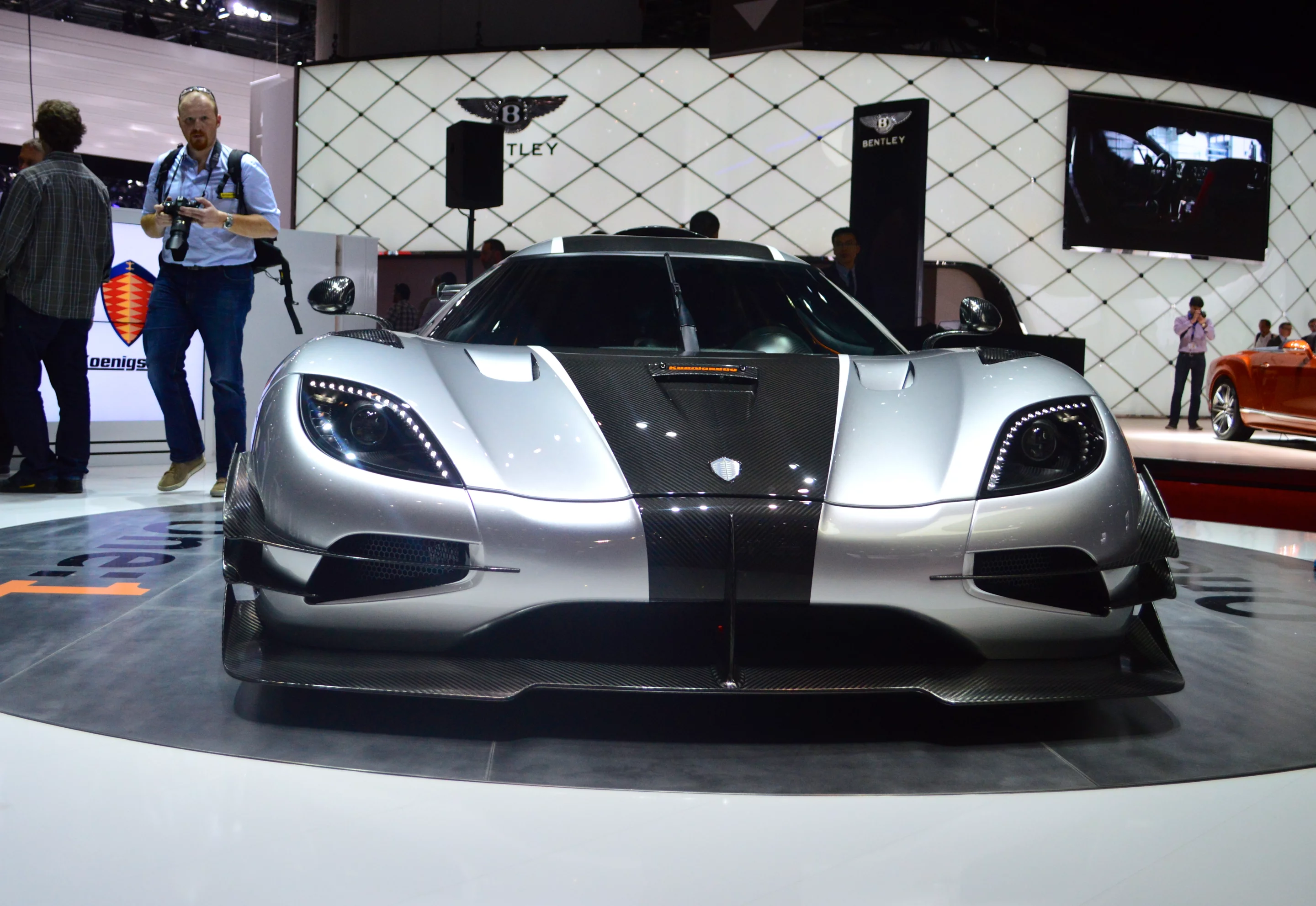 The Koenigsegg One:1 at the 2014 Geneva Motor Show (Photo: CC Weiss/Gizmag.com)