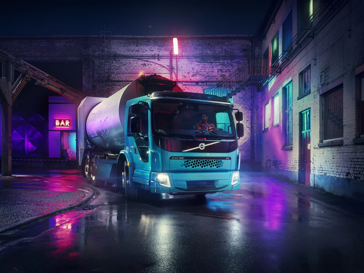 The Volvo FE Electric will be available in different variants depending on the job at hand