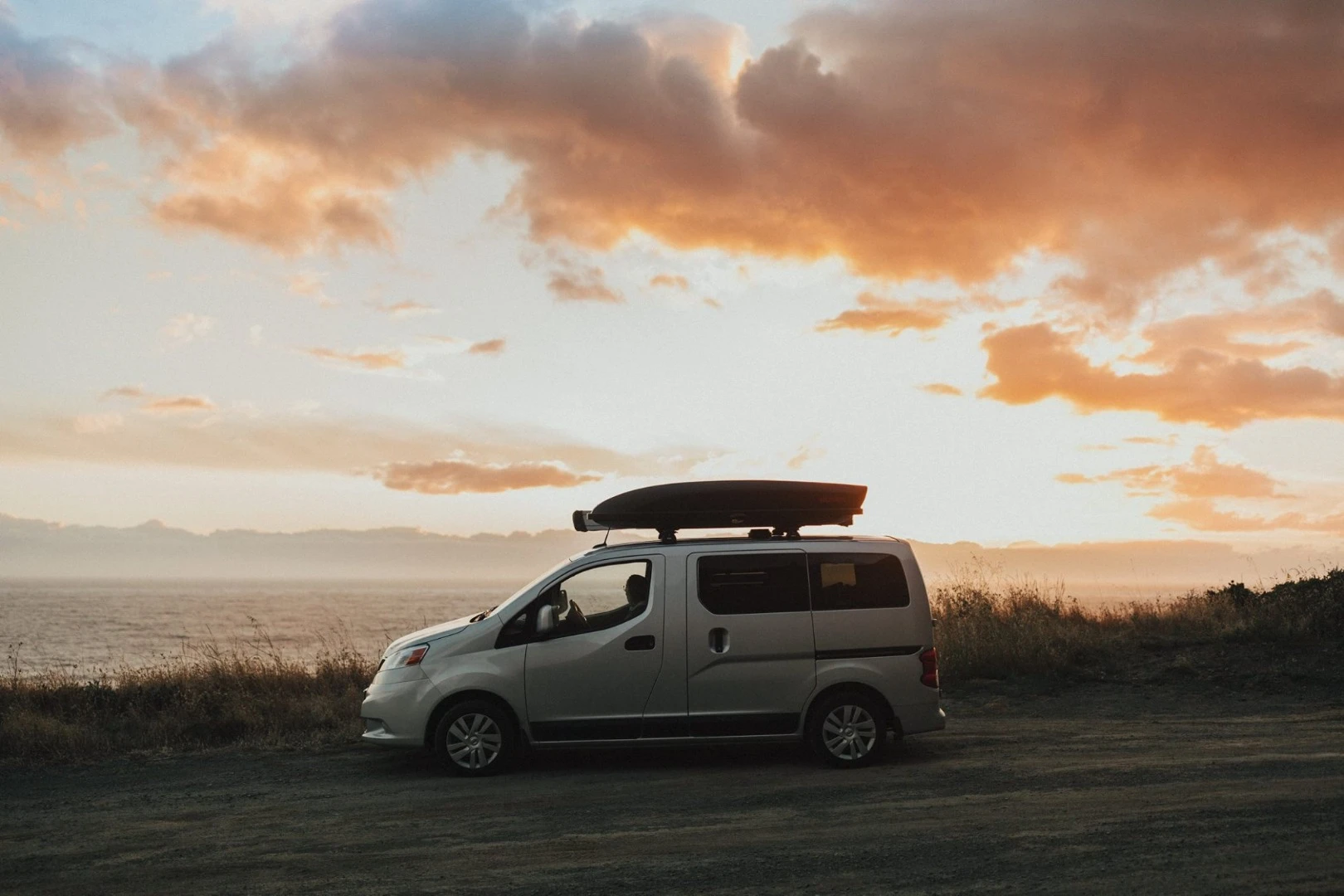 On the road in the Caravan Outfitter Free Bird