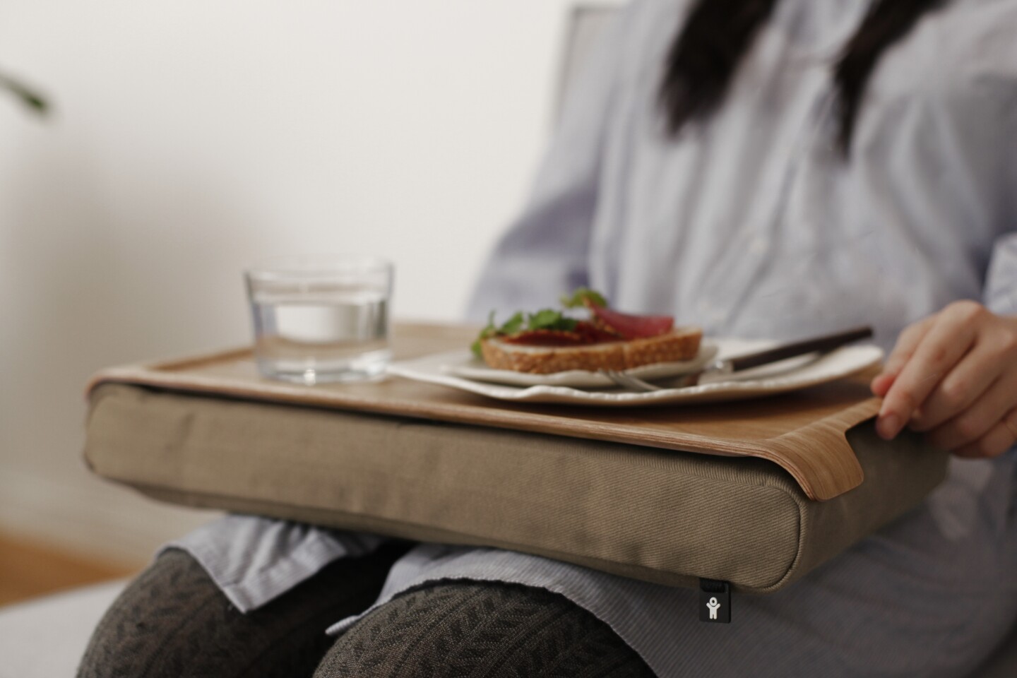 Mini Laptray—good for gadgets and grub