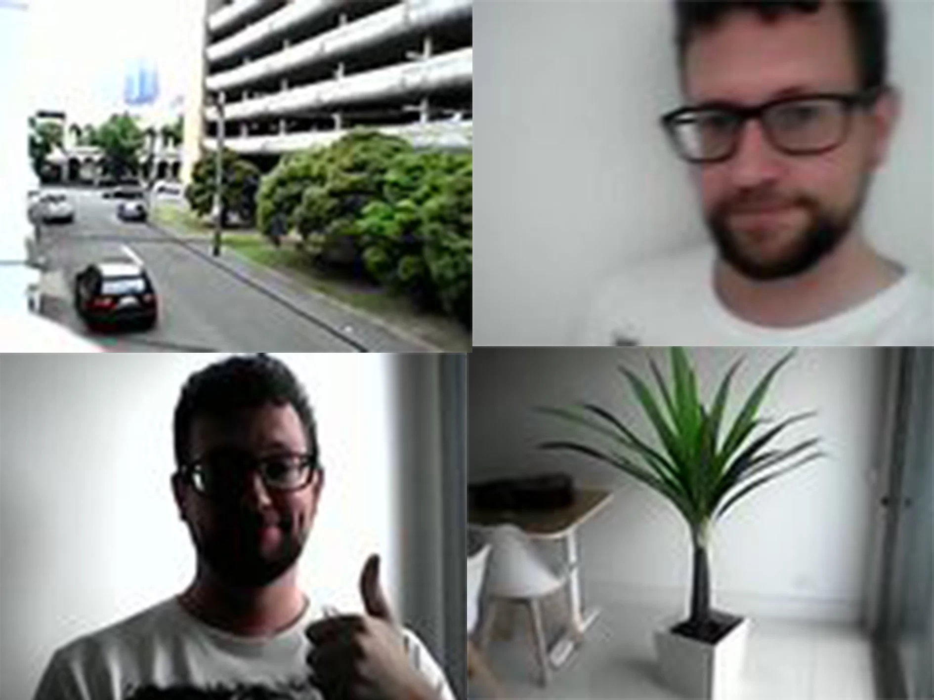 A selection of photos taken with the Zanco tiny t2's 0.3-megapixel camera