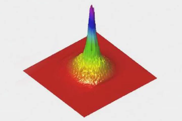 Researchers at Princeton University developed a technique for generating a laser beam out of nothing but air.