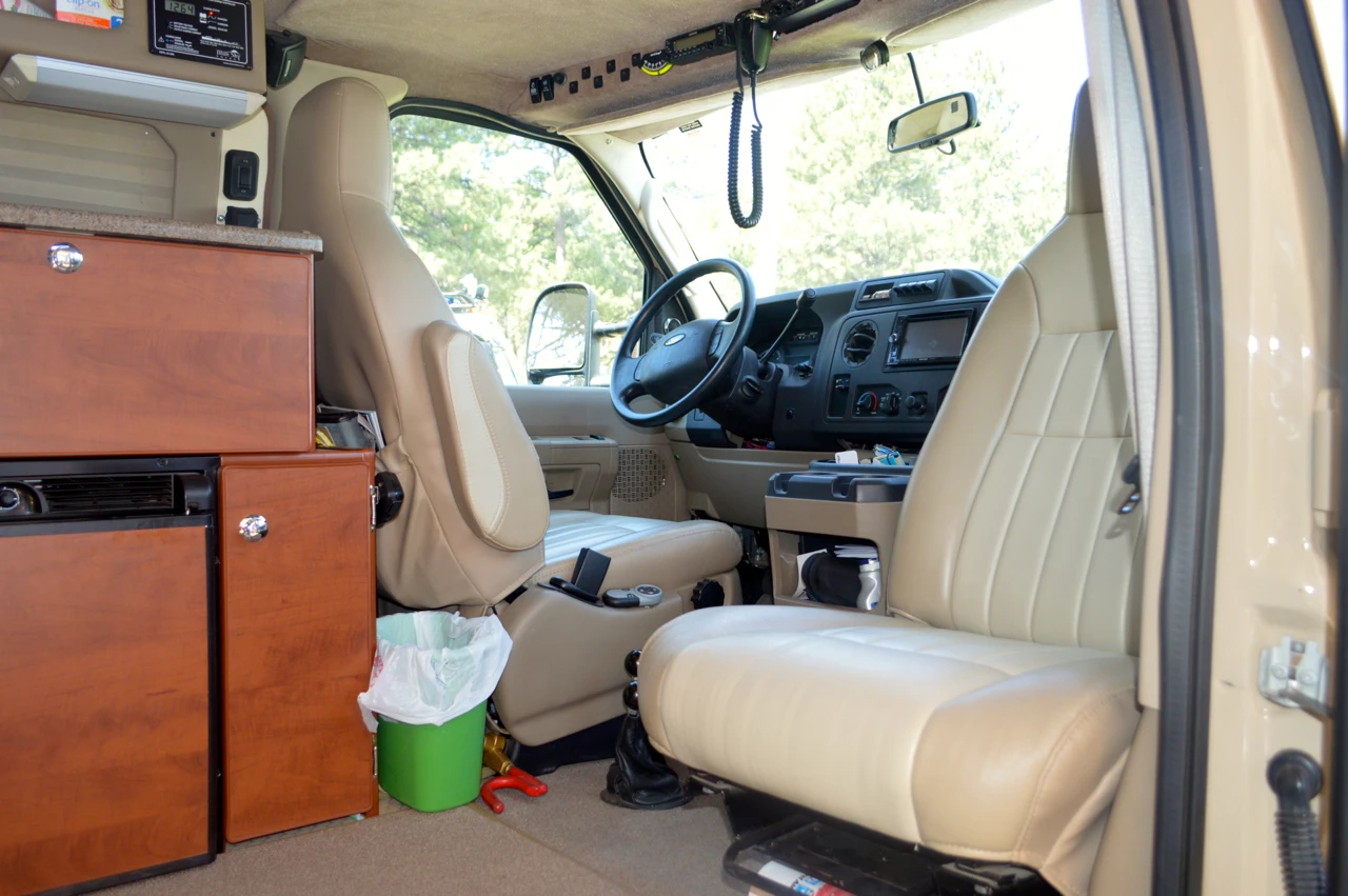 Inside a Sportsmobile
