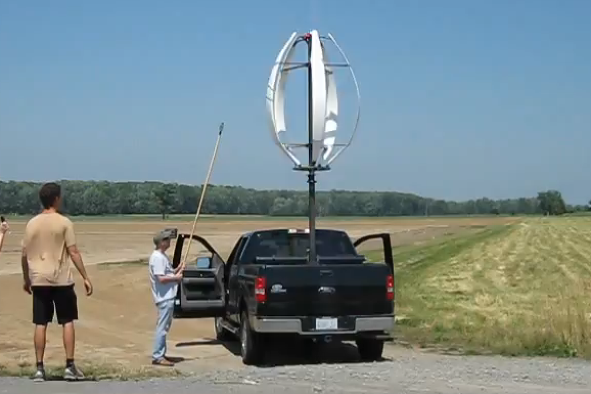 Canadian startup Harvistor has tested its DARWIND5 vertical axis wind turbine and says it can deliver more power than current models