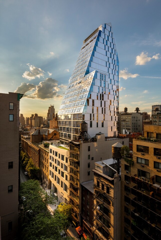Merit in the Architecture category of the AIANY 2019 Design Awards: "35XV" by FXCollaborative in NYC