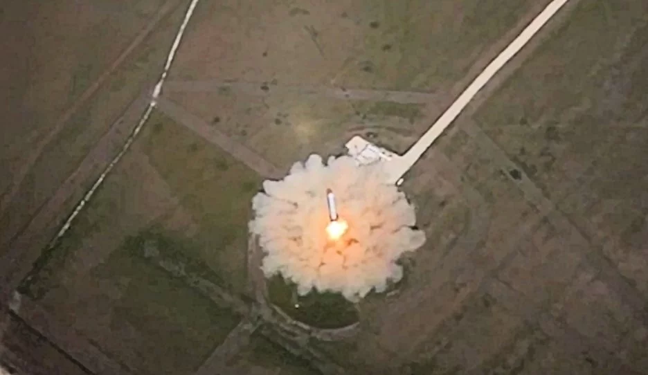 Final launch of SpaceX Grasshopper v1.0 test bed for reusable Falcon 9 first stage (Photo: SpaceX)