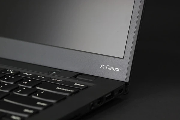 The carbon fiber housing helps the ThinkPad X1 Carbon achieve a starting weight of just under 3 pounds