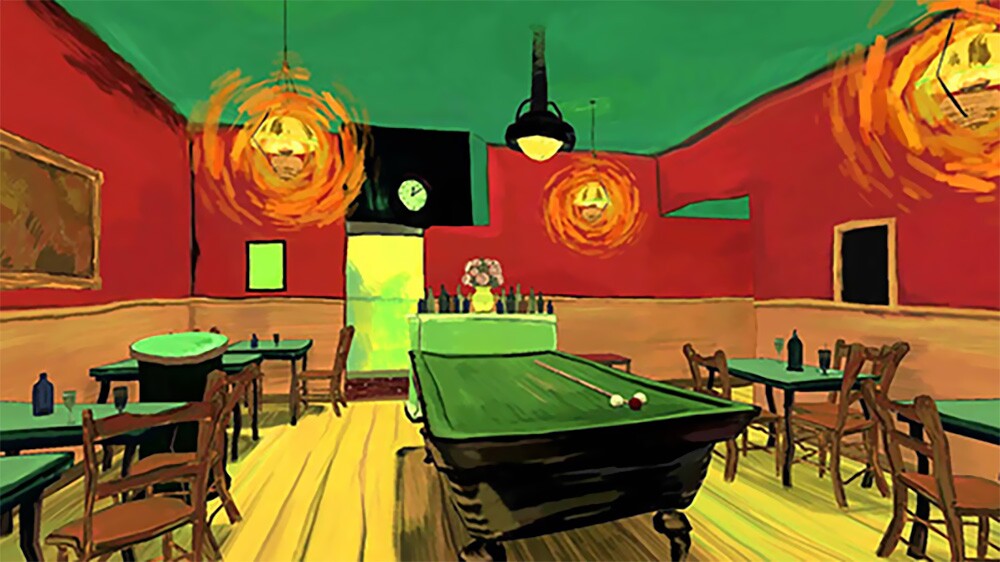 The Night Cafe, one of the winners of Oculus' recent Mobile VR Jam contest