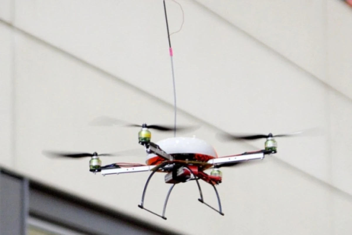 The quadcopter bots have 20 minutes of battery power to find high ground.