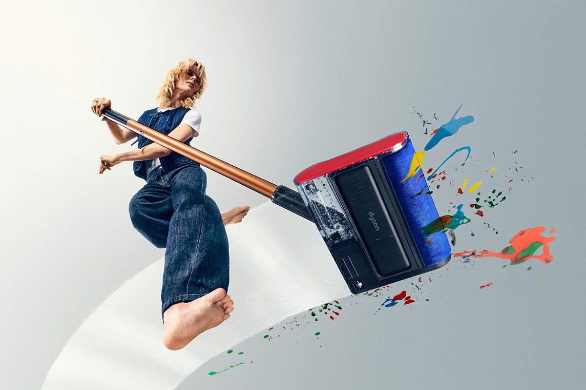Dyson's new wet cleaner is the slimmest floor washer on the planet