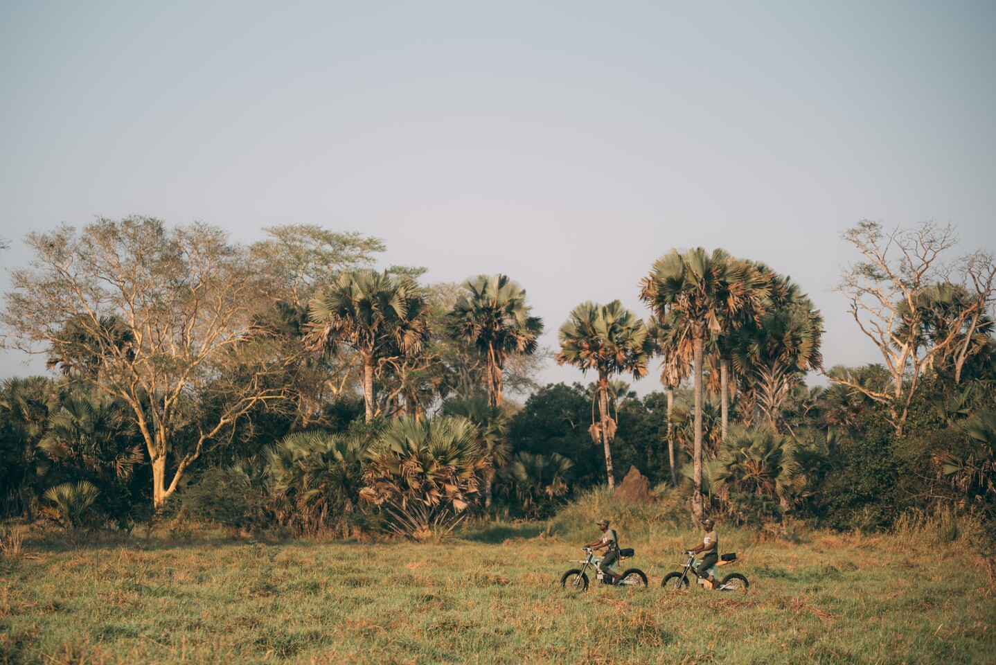 Rangers put the first round of Kalk AP electric bush bikes to work