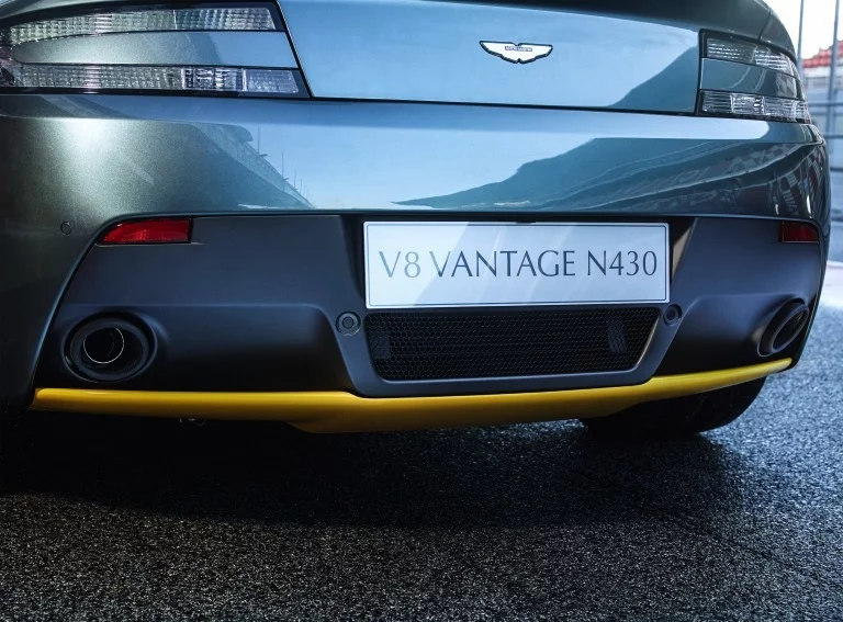 Vantage N430 rear detail