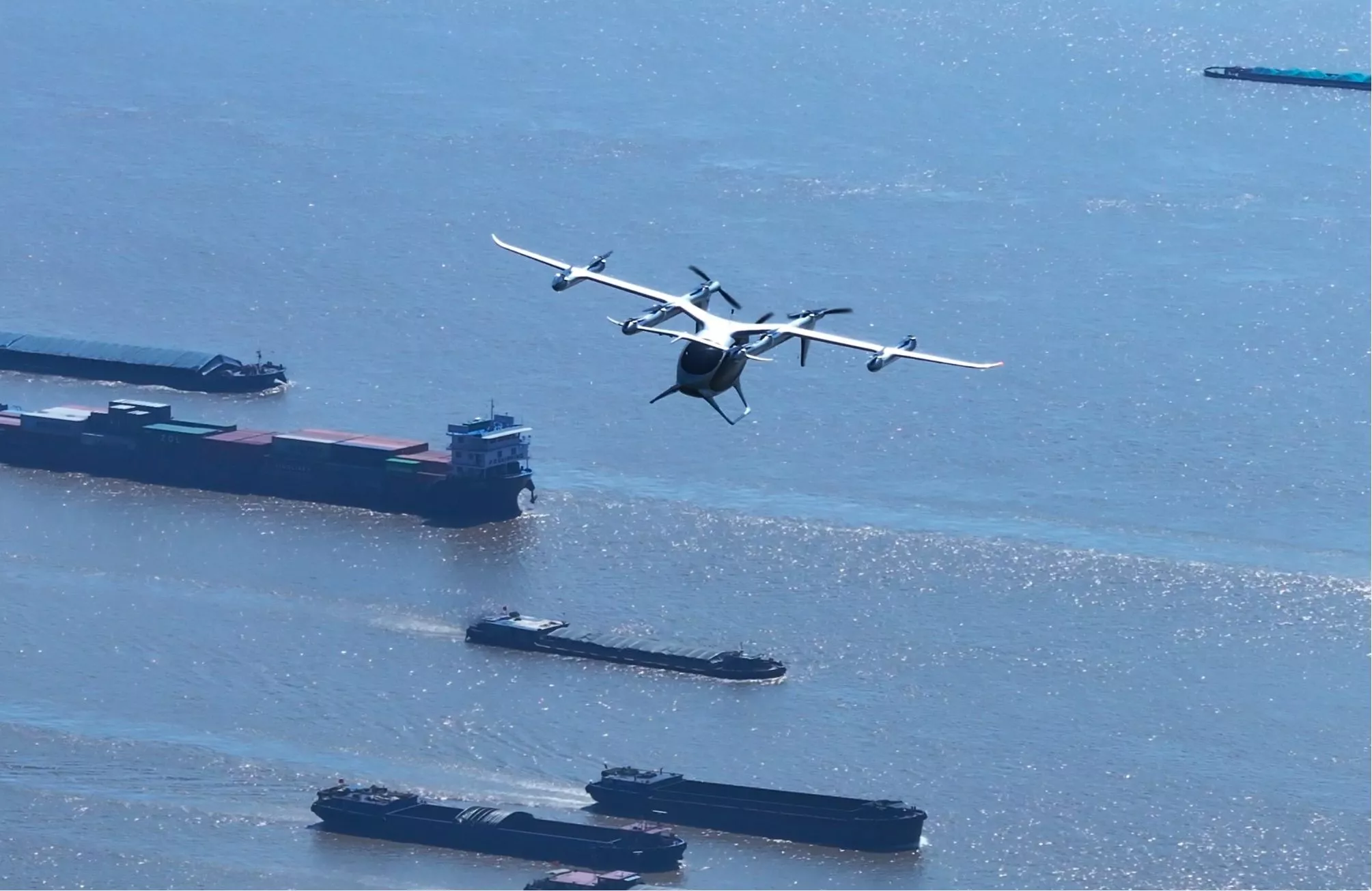 In addition to announcing the CATL partnership, AutoFlight kicked off August by completing a maiden eVTOL air taxi flight across China's Yangtze River