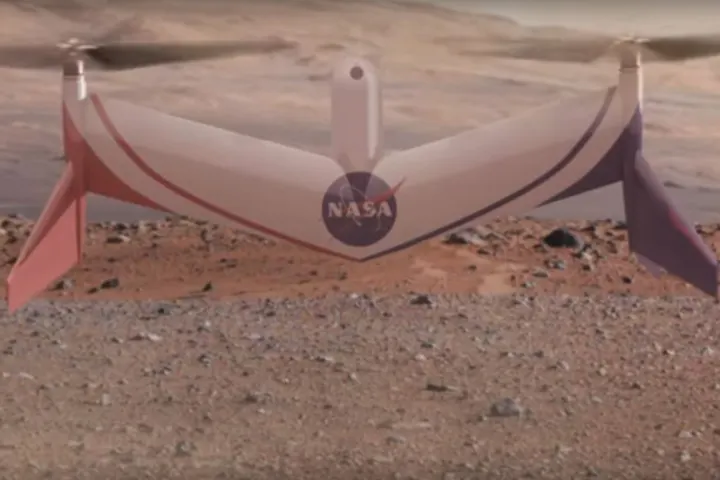 A drone under development at NASA would be used to explore vast areas of Mars