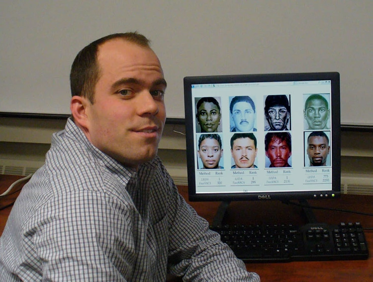 MSU doctoral student Brendan Klare is one of the leaders of the project (Photo: MSU)