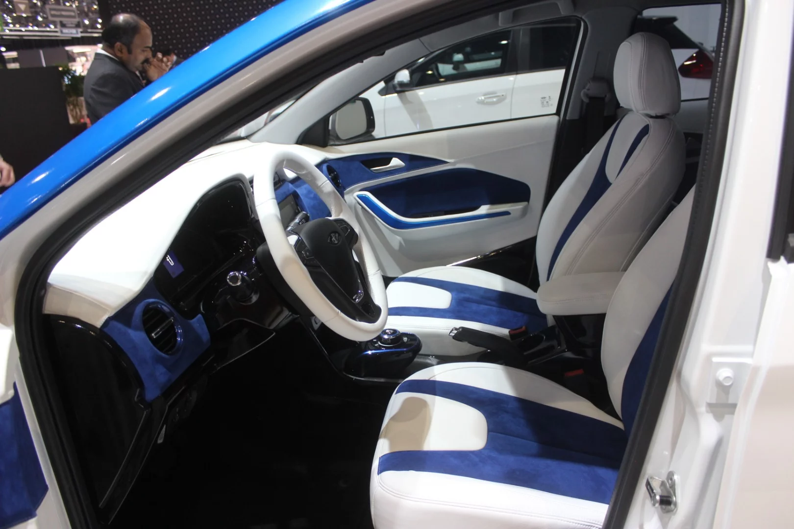 The interior of the DR3 EV