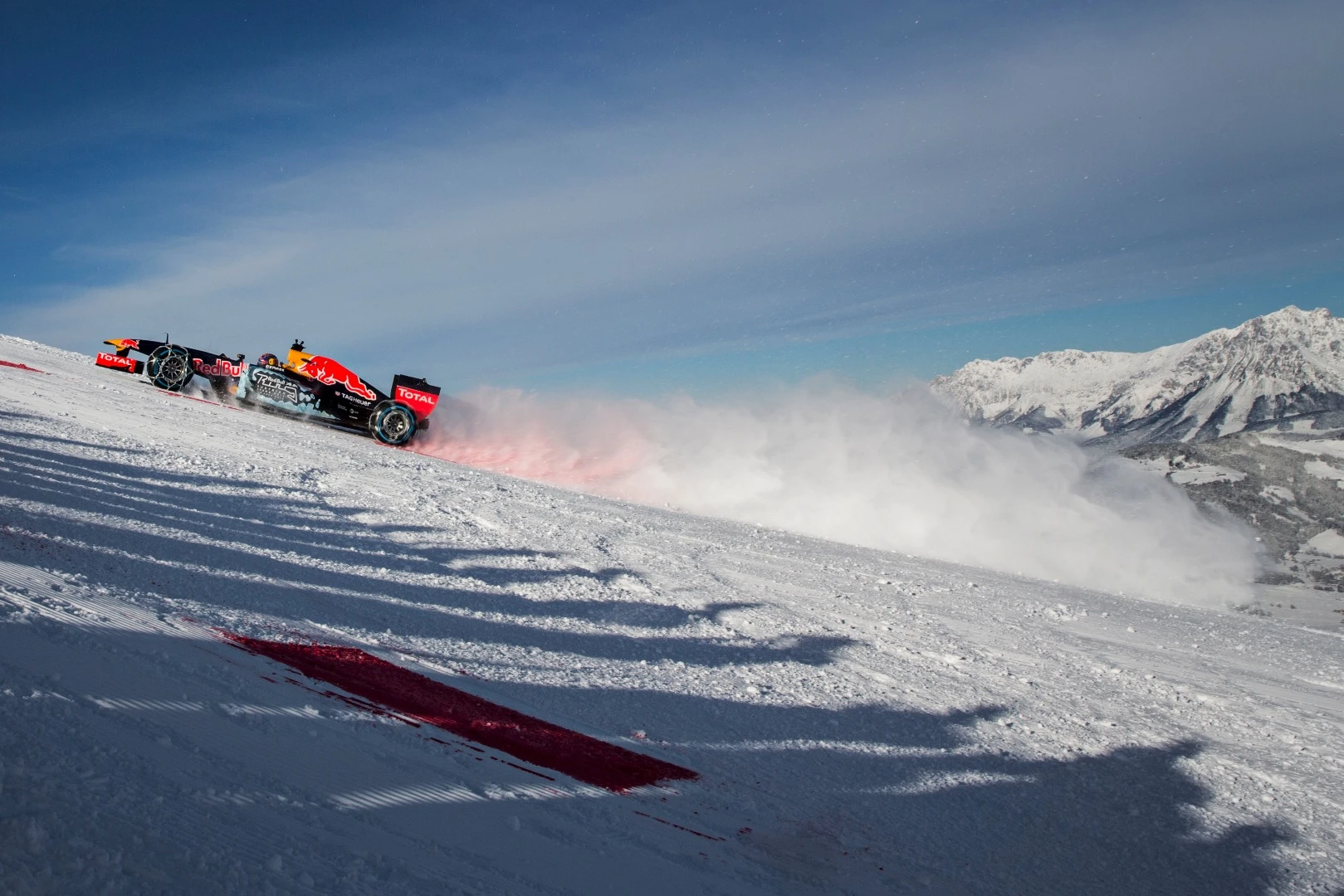 Red Bull RB7 on the snow