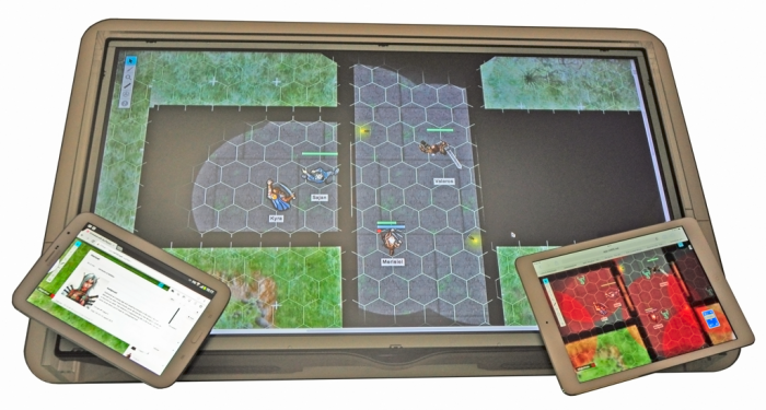 The GameChanger is mainly designed for use with several tabletop gaming programs, like Roll20.net, which allows players to customize digital maps and battlefields from scratch