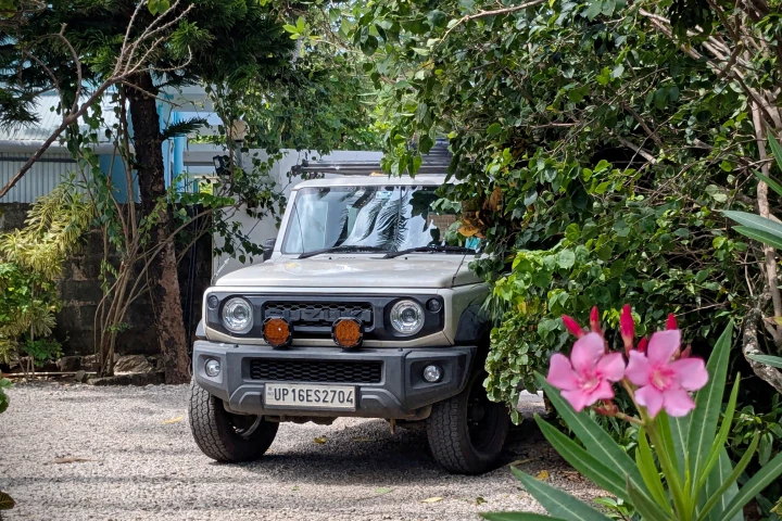 The Suzuki Jimny is a retro-boxy, 5-door compact SUV
