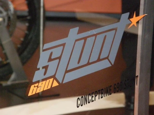 KTM's 690 Stunt @ Paris