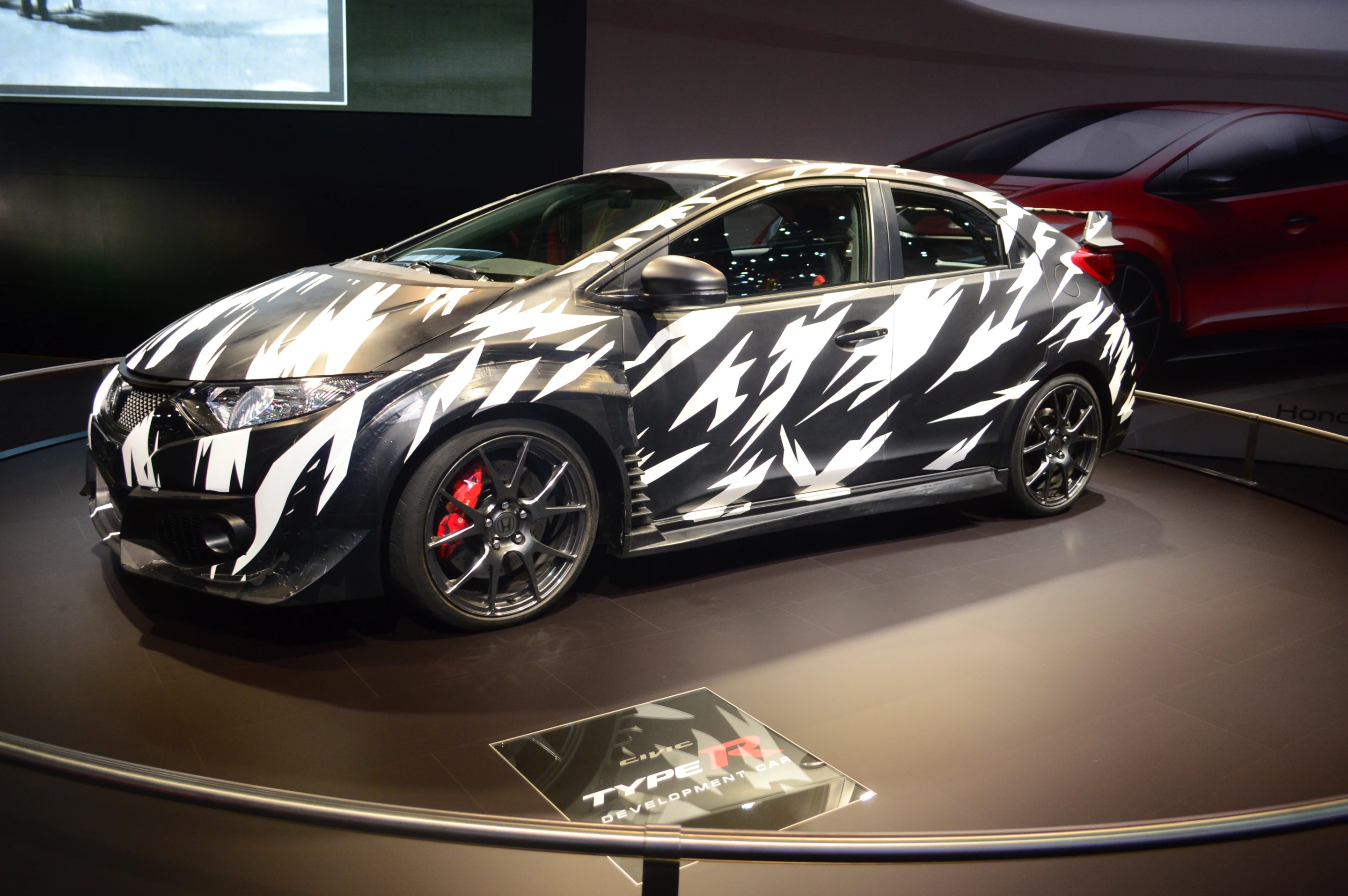 The Honda Civic Type R Concept at the Geneva Motor Show