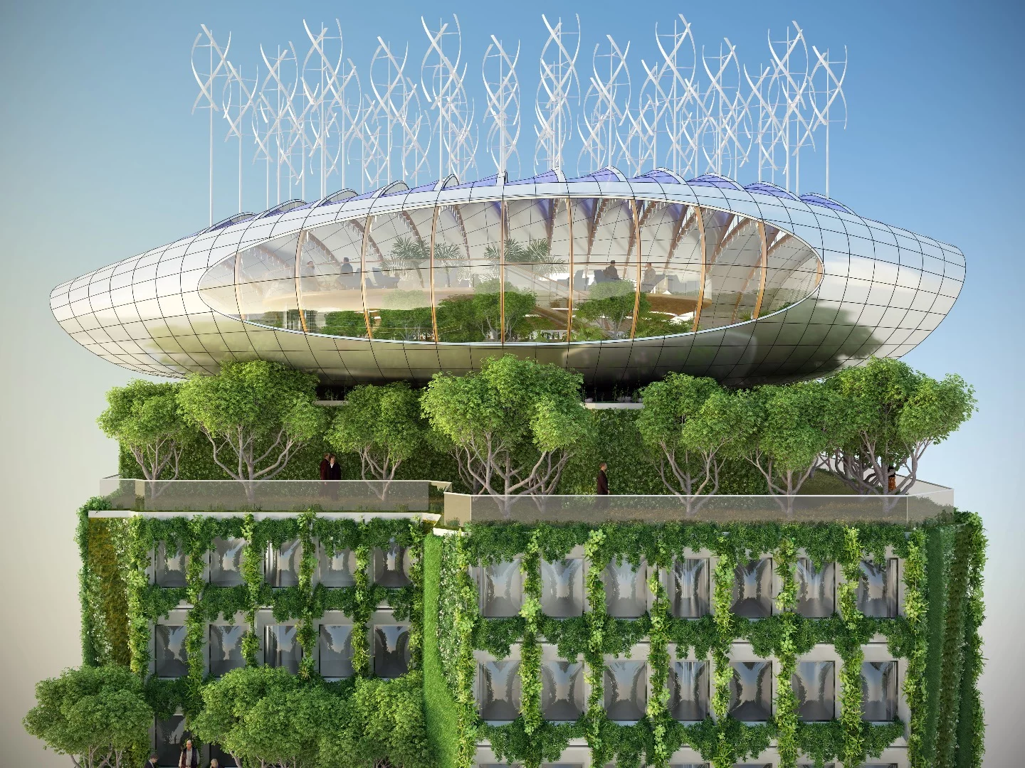 The Chrysalis would be made from timber and steel and could serve as a retail, residential, commercial, or mixed-use space