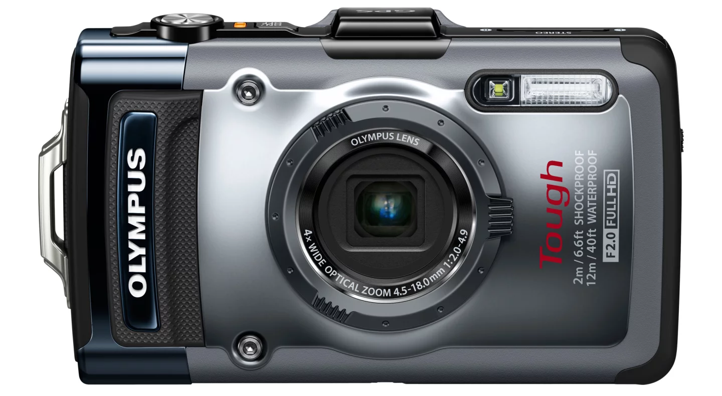 While the iPhone needs a protective case to survive a fall, the Olympus Tough TG-1 iHS is as hard-as-nails