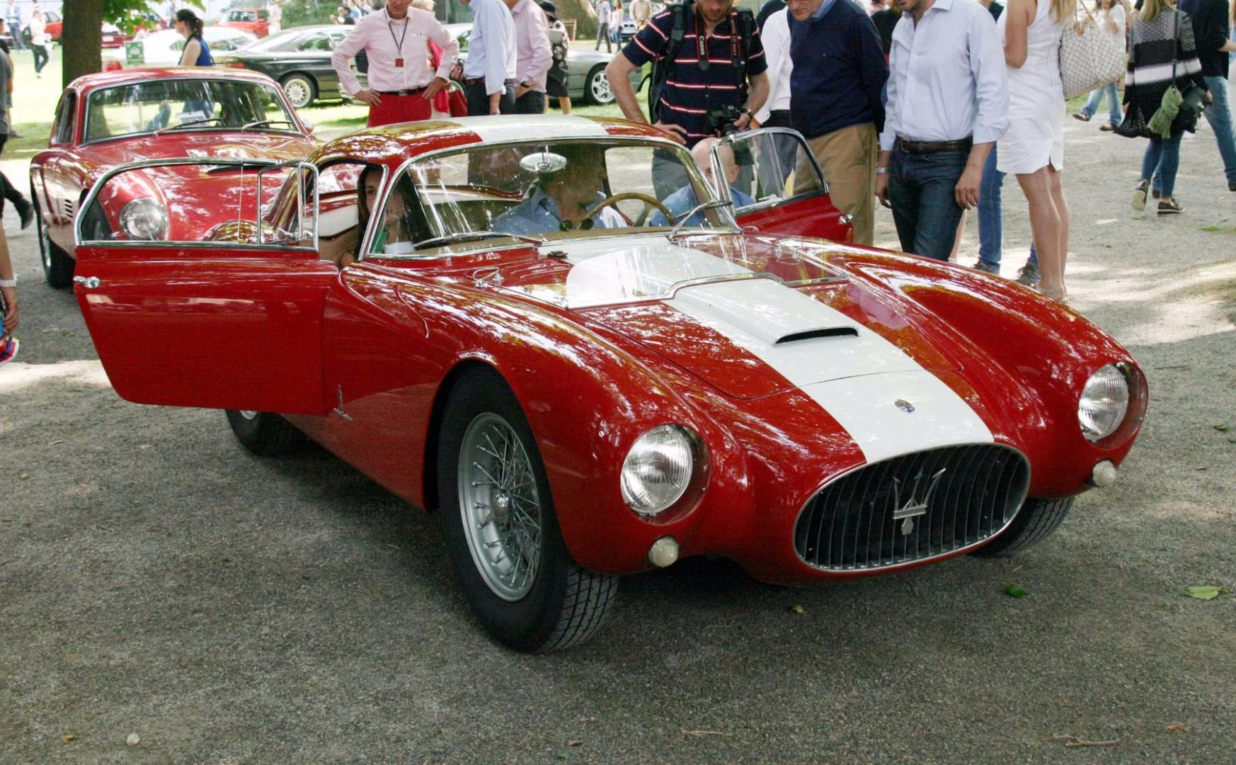 The winner of the 2016 2016 Concorso d'Eleganza Villa d'Este, this 1954 Maserati A6GCS Berlinetta won the Peninsula Classics Best of the Best Award for 2016 at the 2017 Monterey Car Week.