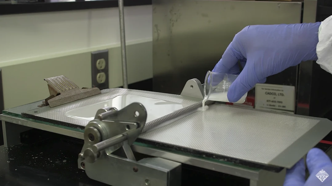 The casein-based film could be used to wrap food, or as a spray to keep cereal and cardboard packaging dry