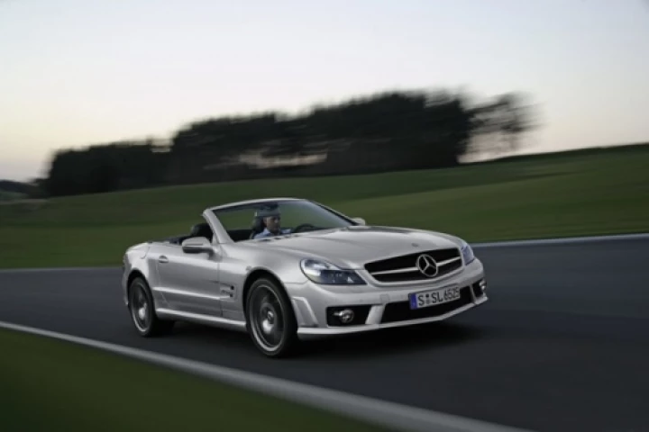 The Mercedes SL 63 AMG