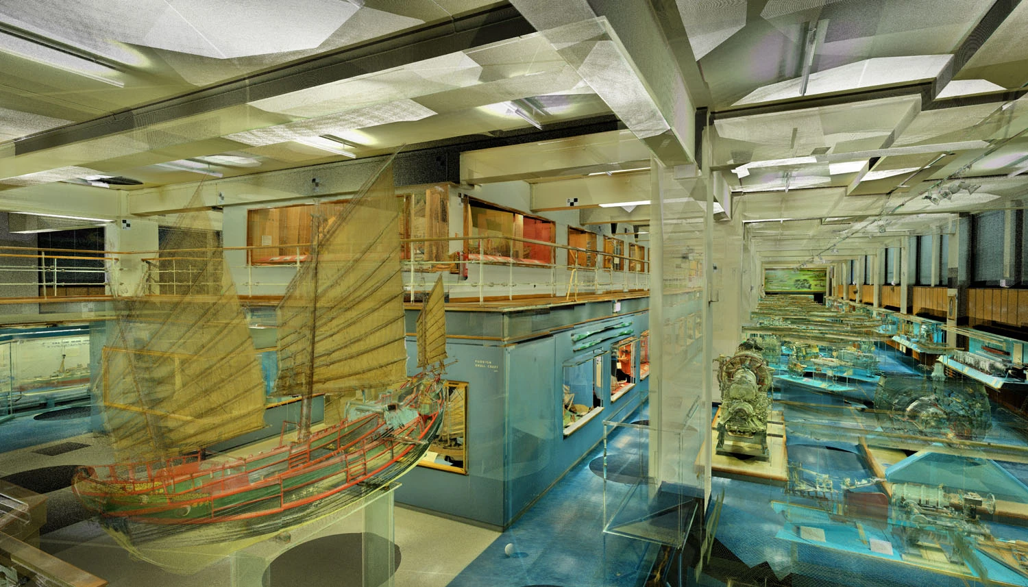 The Shipping Gallery was open for fifty years (Image: ScanLAB Projects Ltd)