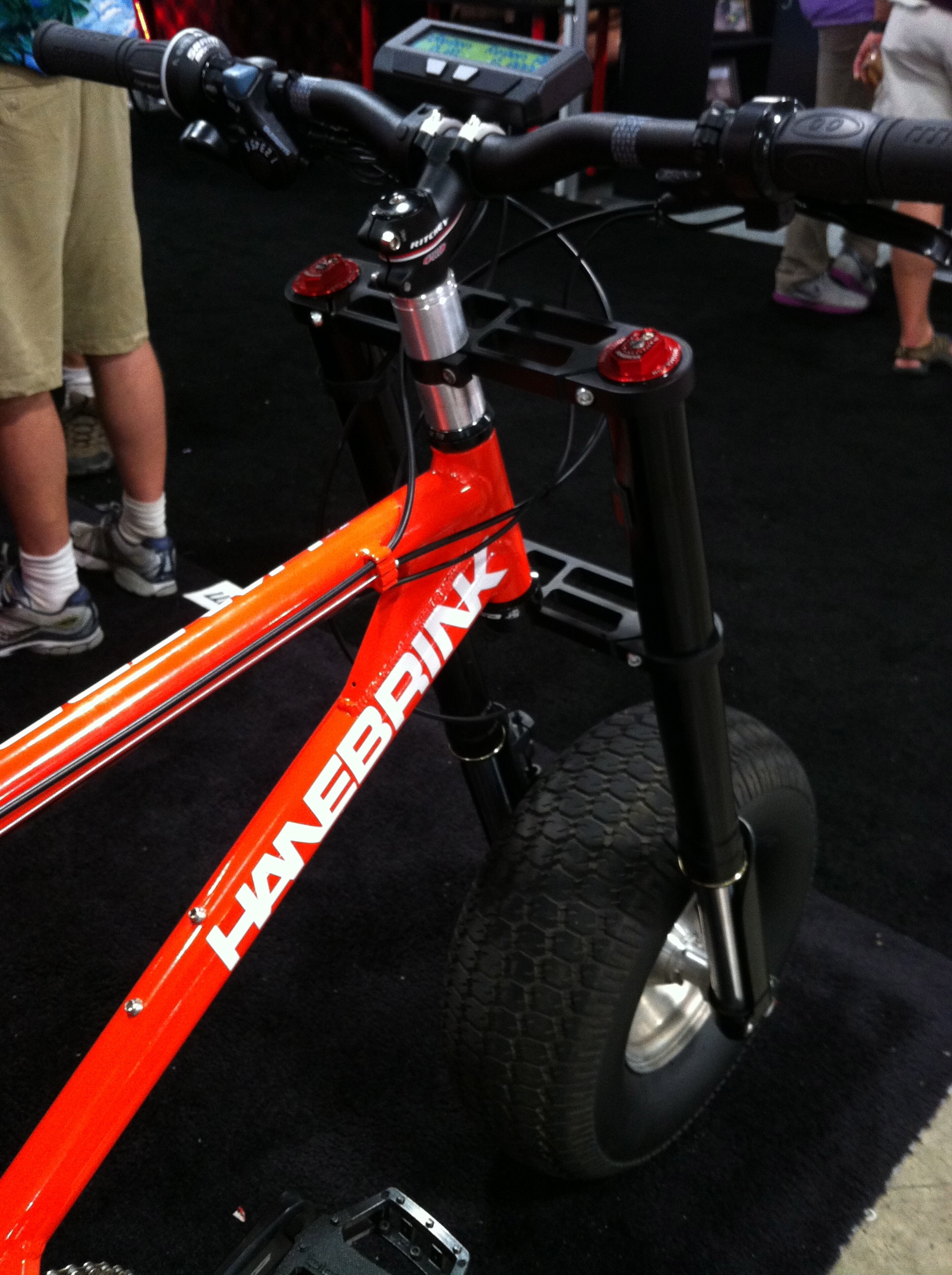 Hanebrink unveils new electric bike featuring rear suspension, teases