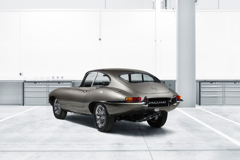Jaguar rebuilt the bodyshell, engine and gearbox of this 1965 Fixed Head Coupe 4.2